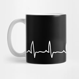 Cricket Player, Cricket Heartbeat, Cricket Player Mug